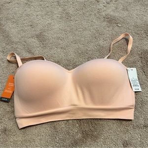 Seamless Convertible Push Up Bandeau - NWT - Large